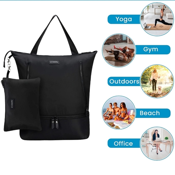 Black Sport Bag - Picture 2 of 5